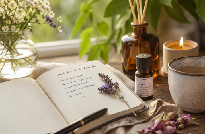 journaling trifft aromatherapie